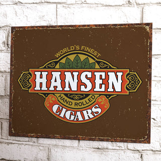 Cigars Custom Tin Signs