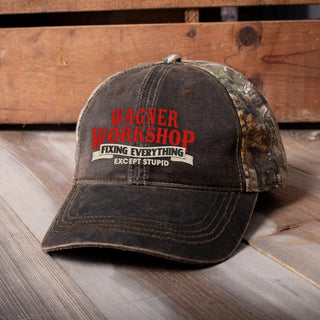 Workshop : Embroidered 2-Tone Camo Hats
