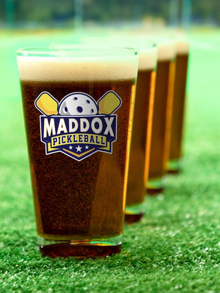 Pickleball : Pint Glasses - Color Printed