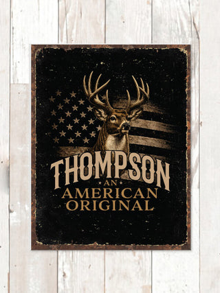 Hunting American Original : Tin Signs