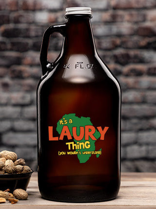 African American Thing : Beer Growlers - Color Printed