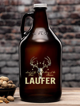 American Hunter : Beer Growlers - Color Printed