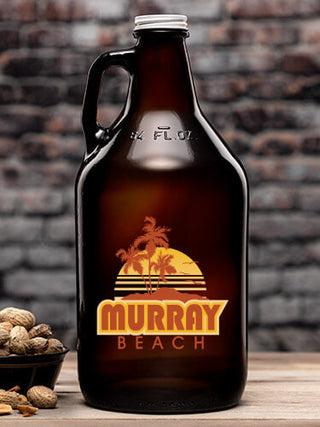 Beach : Beer Growlers - Color Printed