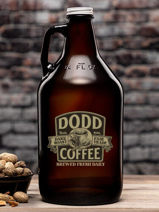 Coffee : Beer Growlers - Color Printed