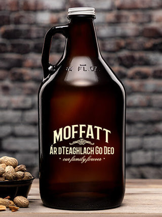 Family Forever : Beer Growlers - Color Printed