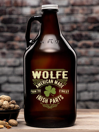 Irish Parts : Beer Growlers - Color Printed