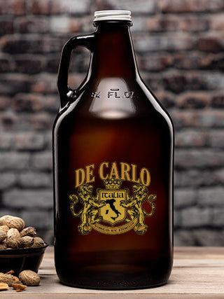 Italian Crest : Beer Growlers - Color Printed