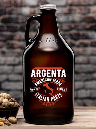 Italian Parts : Beer Growlers - Color Printed