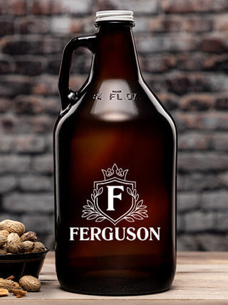 Regal Monogram : Beer Growlers - Color Printed
