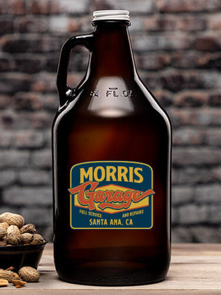 Retro Garage : Beer Growlers - Color Printed