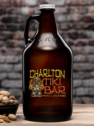 Tiki Bar : Beer Growlers - Color Printed