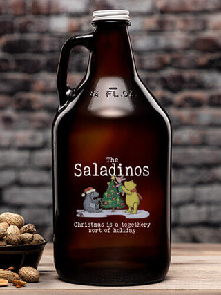 Togethery Holiday : Beer Growlers - Color Printed
