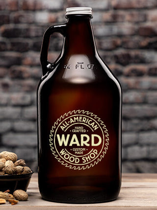 Wood Shop : Beer Growlers - Color Printed