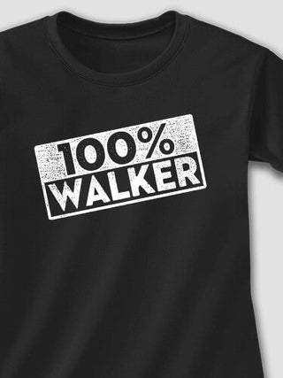 100 Percent : Adult Ladies Fitted T-Shirt