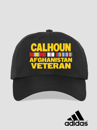 Afghanistan Veteran : Embroidered Adidas&reg; Hats