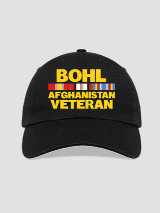 Afghanistan Veteran : Embroidered Baseball Hats