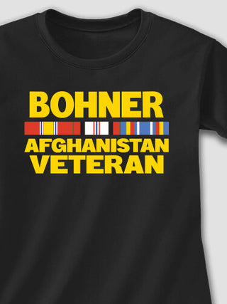 Afghanistan Veteran : Printed T-Shirts