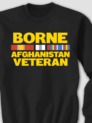Afghanistan Veteran : Printed Sweatshirts