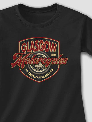 American Motorcycle Tradition : Adult Ladies Fitted T-Shirt