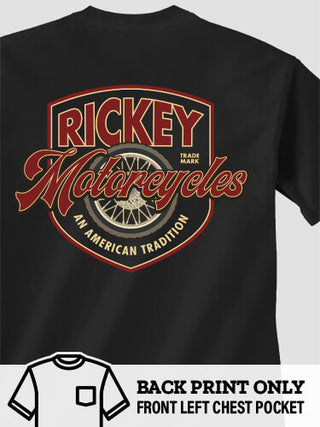 American Motorcycle Tradition : Printed Pocket T-Shirts