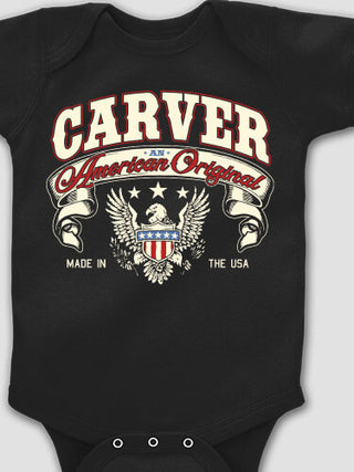 American Original : Printed Baby Bodysuits