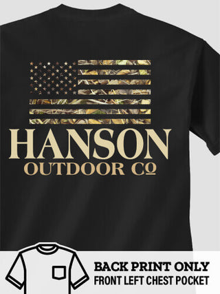 American Outdoor Company : Printed Pocket T-Shirts