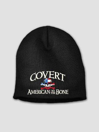 American to the Bone : Embroidered Beanies
