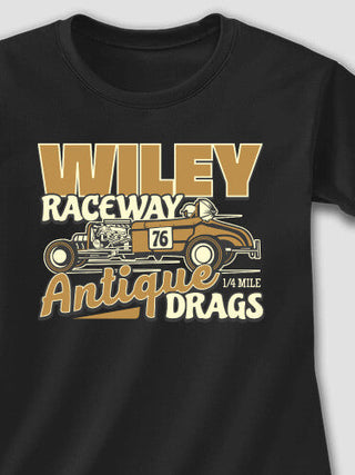 Antique Drag Race : Adult Ladies Fitted T-Shirt