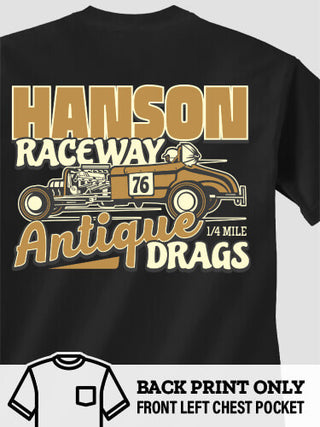 Antique Drag Race : Printed Pocket T-Shirts