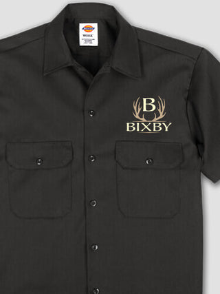 Antler Monogram : Embroidered Work Shirts