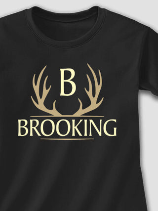 Antler Monogram : Printed T-Shirts