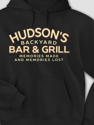Backyard Bar and Grill : Printed Hoodies