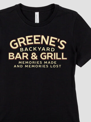 Backyard Bar and Grill : Premium Ladies T-Shirts