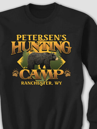Bear Hunting Camp : Printed Sweatshirts