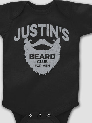 Beard Club : Printed Baby Bodysuits