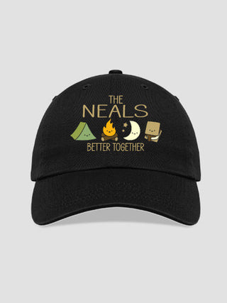 Better Together Camping : Embroidered Baseball Hats