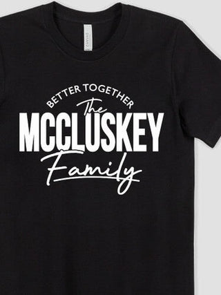 Better Together Family : Premium Printed T-Shirts