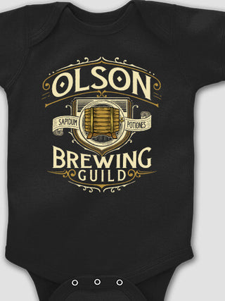 Brewing Guild : Printed Baby Bodysuits