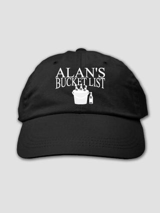 Bucket List : Embroidered Baseball Hats