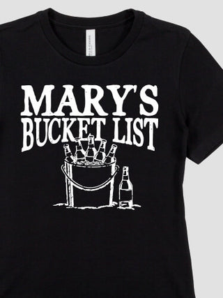 Bucket List : Premium Ladies T-Shirts