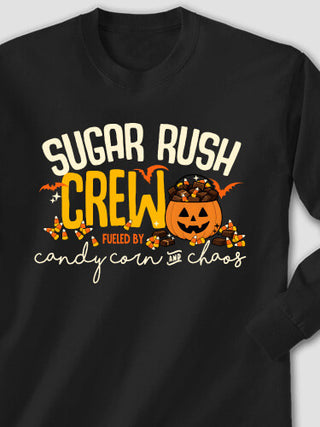 Candy Corn And Chaos : Printed Long Sleeves