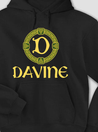 Celtic Wreath Monogram : Printed Hoodies