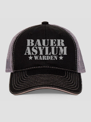 Asylum Warden : Embroidered Trucker Hats