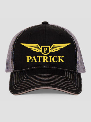 Aviation Monogram : Embroidered Trucker Hats