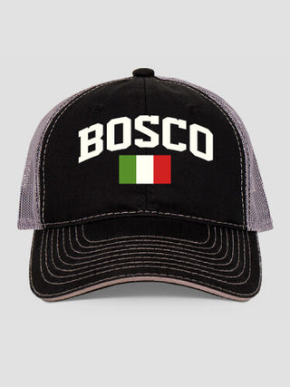 Italian Flag Varsity : Embroidered Trucker Hats