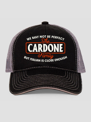 Perfectly Italian : Embroidered Trucker Hats