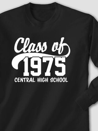 Class Of : Printed Long Sleeves