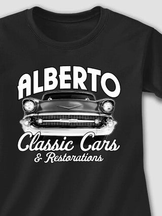 Classic Cars II : Adult Ladies Fitted T-Shirt
