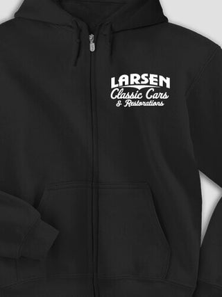Classic Cars : Embroidered Zip Hoodies