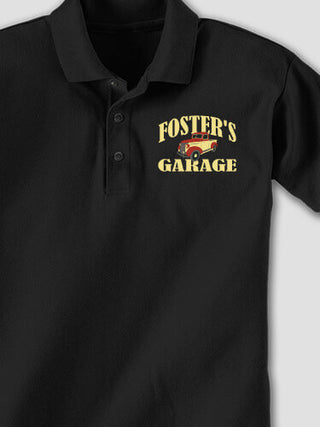 Classic Garage : Embroidered Polo Shirts